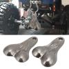 DJDK Hanging Truck Balls Nuts,Bumper Balls Bull Nuts Zinc Alloy Hanging Truck Balls Nuts for 1/10 Universal RC Cars(Titanium) view 4