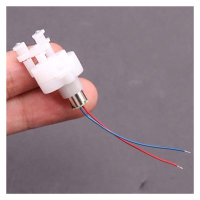 MANHONG Electric Small Motor 610 Ironless Gear Motor Electric DC 6-12V Small 6mm*10mm Miniature Gear Reducer Motor with Rocker Arm DIY Hobby Robot Toy Model