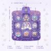 GirlsHome Dance Mat - Unicorn Toys for Girls Electronic Dance Pad with 5 Game Modes, Built-In Music, Touch Sensitive Light Up LED Kids Musical Mat, Christmas & Birthday Gift for Toddler Girls 3-12 view 3