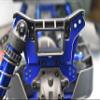 1PC Set upgrades Aluminum 7075-T6 Front Damper Plate 1/8 4WD SLEDGE MONSTER TRUCK 95076-4 RC Cars by GPM (silver) view 2