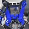 1PC Set upgrades Aluminum 7075-T6 Front Damper Plate 1/8 4WD SLEDGE MONSTER TRUCK 95076-4 RC Cars by GPM (silver) view 3
