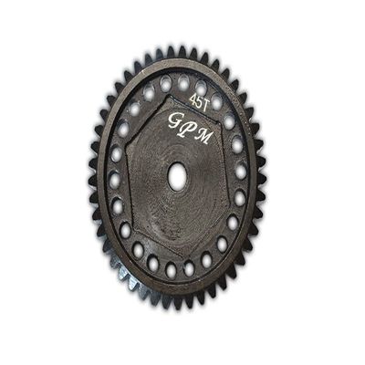1Pc Upgrades Carbon Steel Spur Gear 45T with 1/10 Trx4 Defender Trail Crawler 82056-4 Rc Cars by GPM