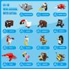 HOGOKIDS 30 Packs Valentines Day Party Favors for Kids - 867PCS Animal Building Blocks Sets for Valentines Classroom Gifts Prizes Goodie Bag Fillers Valentines Gift Exchange for Kids Boys Girls 6+ view 4
