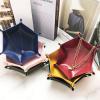 KOCOME Hexagon Dice Tray, Portable Folding Dice Rolling Tray for DND D&D Dice Game Dice,Quiets Rolling Metal Dice Tray Stronger Snaps view 2