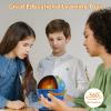 3D Puzzles for Kids Ages 8-10-12-14 Earth Globe DIY Geography Puzzle, Educational Learning Toys 3D Jigsaw World Globe Map Model Kit Teaching Aids Birthday for Boys Girls, 50 Pieces view 4