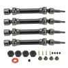 RCAWD Drive Shaft for ARRMA 3S 1/10 Big Rock, Granite, SENTON, VORTEKS, 1/8 Typhon & Mega 550 Granite, Typhon Upgrades, RC Driveshaft Hop Up Parts for #AR310780, #ARAC4041 Black view 1