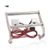 ACEKEEPS Front Metal Bumper w/Lights for 1/10 Traxxas TRX-4 Ford Bronco Crawler view 1