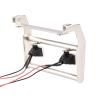 ACEKEEPS Front Metal Bumper w/Lights for 1/10 Traxxas TRX-4 Ford Bronco Crawler view 3