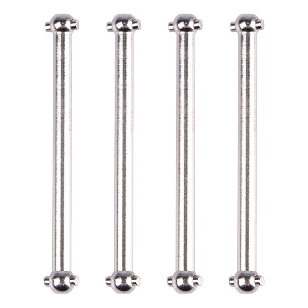 ACEKEEPS 4-Pack Steel Wheel Drive Dogbones for 1/10 Redcat Blackout XTE XBE RC Truck