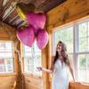 10Pcs Pink Foil Heart Shaped Balloons 18 Inch Bright Pink Heart Balloons For Baby Shower Wedding Valentine Decorations Love Balloons Party Decorations view 4