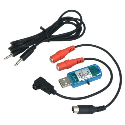 8-in-1 RC Simulator Cable & Dongle V2 Flight Model Training Device Set (2 Sets)