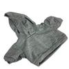 Custom Hoodie Tee 16" Teddy Bear Outfit Teddy Bear Clothes Fit 14" - 18" Build-a-Bear, Vermont Teddy Bears, Make Your Own Stuffed Animals (Gray) view 1