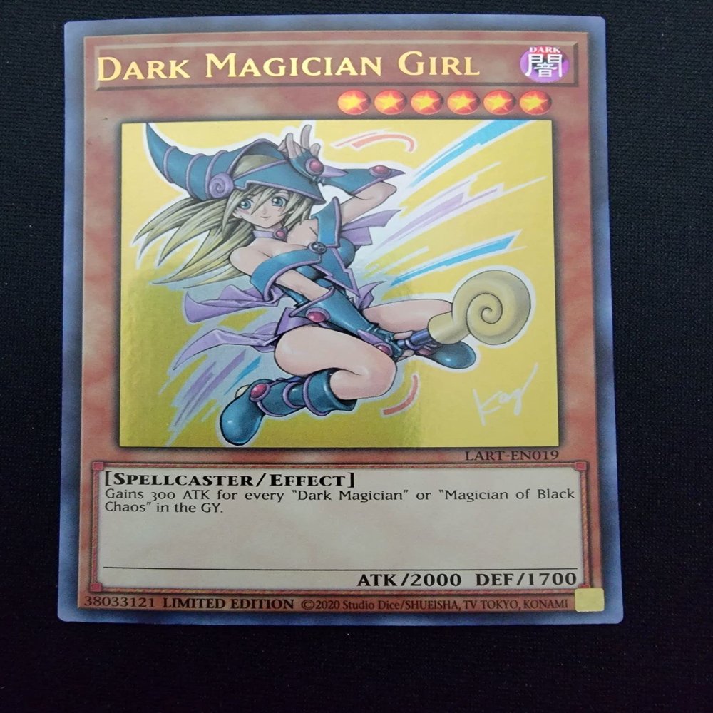 Dark Magician Girl (2020) - LART-EN019 - Ultra Rare - Limited Edition