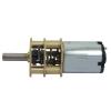 CHANCS N20 Small DC Motor 6V 10RPM Shaft Length 10mm Geared Motor with Metal Gearbox Motor for DIY RC Toys view 3