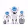 3pcs Astronaut Desktop Ornaments Resin Spaceman Figure Cake Topper Tabletop Ornament for Party Gift Decor-Blue view 1