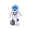 3pcs Astronaut Desktop Ornaments Resin Spaceman Figure Cake Topper Tabletop Ornament for Party Gift Decor-Blue view 2