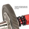 Slipper Gear Set, 91T Metal Differential Upgrade Kit, High-Performance Parts Assembly for RC Enthusiasts Off-Road Racing and Hobby Tuning(Red) view 3