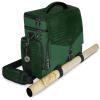 ENHANCE Collector's Edition RPG Adventurer's DnD Bag - Dragon Hide Exterior Travel RPG Bag with Tabletop Miniatures Storage Vault, Mat Holder, DnD Dice & Token Pockets, Fits 4-8 Books (Dragon Green) view 1
