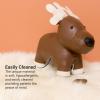 Little Big Friends Musical Baby Toy  Soft Plush Pull-String Cord Classical Toy for Baby & Toddlers | Soothing Stuffed Cuddly Animal Gift | Bruce The Moose view 4