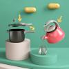 32Pcs Kitchen Toy Accessories for Toddlers, Kids Pretend Cooking Playset with Pots and Pans, Utensils Cookware Tableware Toys, Cutting Cooking Play Food Toy Set, Birthday Learning Toy for Boys Girls view 4
