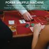 Rareidel Automatic Card Shuffler 6 Deck, Battery Operated Card Dealer Machine, Electric Casino Card Shuffler for UNO, Blackjack, Texas Hold'em, Home Card Games view 3