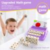 Matching Letter Games for Kids Ages 4-8,Learning & Education Toys for Preschool Boys Girls Spelling/Reading/Math Learning/Word Recognition,Birthday Gifts Educational Toys for Kindergarten Kids, Purple view 3