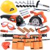 Kids Tool Set-Zealous Pretend Construction Toy with Kids Tool Belt, Toddler Tool Set with Angle Grinder Toys & Circular Saw, Child Play Tool Set for Boys Girls Ages 3,4,5,6,7 Years Old view 1