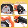 Kids Tool Set-Zealous Pretend Construction Toy with Kids Tool Belt, Toddler Tool Set with Angle Grinder Toys & Circular Saw, Child Play Tool Set for Boys Girls Ages 3,4,5,6,7 Years Old view 3