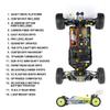 TEAM LOSI RACING 22X-4 Elite Race Kit 1/10 4 Wheel Drive Buggy TLR03026 Cars Elec Kit 1/10 Off-Road view 3