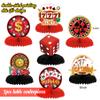 Casino Theme Party Decorations, Casino Birthday Decorations Supplies, Las Vegas Party Decoration, Poker Happy Birthday Backdrop view 4