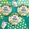 FVABO Young Wild And Three Decorations Tableware, Safari Jungle Theme 3rd Birthday Party Supplies Dinnerware Include Plates, Cup, Napkin, Cutlery, Tablecloth, For 3 Year Old Birthday Party | Serves 24 view 4