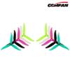 GEMFAN Sbang 4934 4.9 inch 4.9X3.4X3 3-Blade PC Propeller CW CCW for FPV Freestyle 5inch RC FPV Quadcopter Drone 20 Pcs 10CW 10CCW view 3