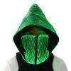 Hat Glowing Jumping Hat Glowing Punk Mask Glowing Mask Cap view 2