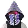 Hat Glowing Jumping Hat Glowing Punk Mask Glowing Mask Cap view 3
