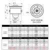2pcs/lot Electric Ducted Fan XDF4008 M1908-6500KV CCW & CW (one for Each) for RC Jet view 4