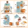 Tiny Land Kids Coffee Maker Wooden Kitchen Toys - 17Pcs Toy Coffee Maker Playset - Wooden Play Toys, Play Kitchen Accessories for Girls & Boys view 4