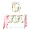 Birthday Decorations for Baby 1st Birthday High Chair Banner Garden Theme Party Supplies Photo Props view 3