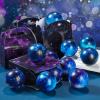 30 Pcs Galaxy Stress Ball Bulks for Kids Adults, 2.5 Inch Galaxy Party Favor Gift Decorations Space Theme Stress Balls with Storage Bag for School Stress Relief, Ball Games view 4