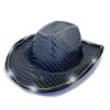 YADIRF Led Hat Cowboy Sequin Party Cap Flashing Light Up Dance Party Cowboy For Halloween Costume Cosplay Holiday (Black) view 1