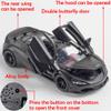 Alloy Collectible Black McLaren 720s Toy Vehicle Pull Back DieCast Car Model with Lights and Sound view 2