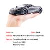 Alloy Collectible Black McLaren 720s Toy Vehicle Pull Back DieCast Car Model with Lights and Sound view 4
