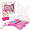 Hot Focus Toddler Makeup Kit - Girls Makeup Kit with Mood Change Lipsticks and Colorful Eyeshadow Palette - Kid-Friendly, Washable Little Girl Makeup & Pretend Play Set (Applicator Included) view 1