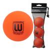 Winnwell Sports Street Hockey Balls - Indoor & Outdoor Balls with Storage Bag - Hockey Gear Ideal for Field, Road, Or Street Hockey Games  65mm & 50 Gram Weight view 1