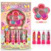 Hot Focus Toddler Makeup Kit - Girls Makeup Set with Mood Change Lipsticks & Colorful Eyeshadow Palette - Kid-Friendly, Washable Pretend Play Set (Applicator Included) view 1