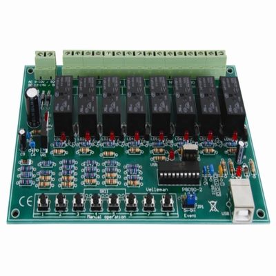 8-Channel USB Relay Card