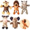 Animal Hand Puppets 10-13 Inch Giant Plush Safari Jungle Animals Hand Puppet Toys Role-Play Toy Puppets for Kids Storytelling Imaginative Pretend Play Teaching Preschool(Safari Jungle Animal) view 1