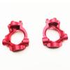 Alloy Front Spindle and Carrier Set Caster Block Steering Block Rear Hub Set Stub Axle for 1/10 Losi Tenacity TT Pro 4WD SCT DB Pro Lasernut U4 Upgrade Parts (Red) view 4