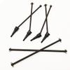 6pcs Harden Steel #45 Front Rear CVD Drive Shaft Set and Center Dogbone Set for Losi 1/10 Lasernut U4 Tenacity, Replace LOS232032, LOS232054(LOS232033 LOS232034) view 3