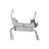 RC Car Exhaust Pipe, Stainless Steel Simulation Gas Vent Upgrade Parts compatible with SCX10 III 1:10 Scale Model view 2