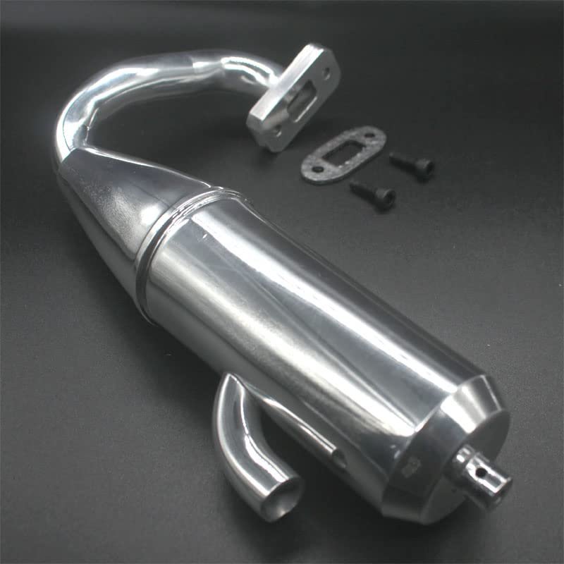 Replacement Part For Aluminum Side Exhaust Pipe For 1:5 Petrol RC Car KM SS FG 5B 5T 5SC Truck 15001